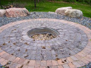 landscaping fire pit